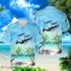 US Air Force 193d Special Operations Squadron EC-130J 3D Printed Hawaiian Shirt
