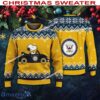 US Navy Snoopy Driving A Car Xmas 3D Sweater Gift For Adult