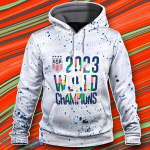 USA World Cup Champions White 3D Hoodie Impressive Gift For Men And Women Product Photo 2