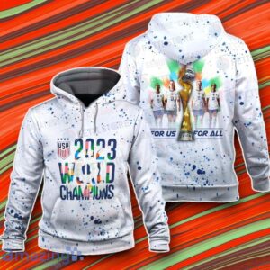 USA World Cup Champions White 3D Hoodie Impressive Gift For Men And Women Product Photo 1