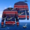 USS Hawaii (SSN-776) Christmas US Navy Ugly Sweater For Army