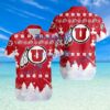 Utah Red Rocks NCAA  Logo Sport Christmas Pattern Hawaiian Shirt