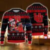 Utah Utes Santa Claus Dabbing Funny Ugly Christmas Sweater For Men And Women