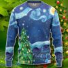 Van Gogh Starry Night Custom Ugly Christmas Sweater Impressive Gift
