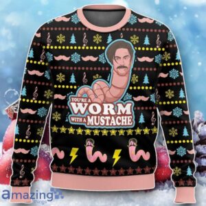 Vanderpump Rules Worm With A Mustache Funny James Kennedy Ugly Sweater Unique Gift Product Photo 1