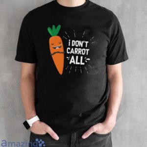 Vegan Pun Shirt, Carrot Lover T-Shirt - Black Unisex T-Shirt