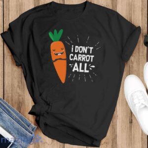 Vegan Pun Shirt, Carrot Lover T-Shirt - Black T-Shirt