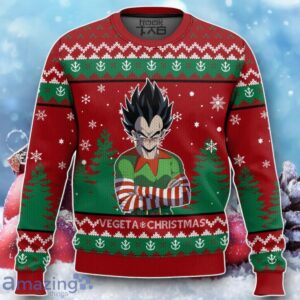 Vegeta Dragon Ball Z Ugly Sweater Unique Gift Product Photo 1