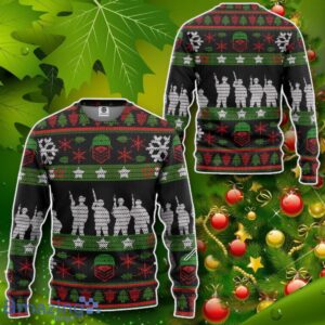 Veteran Soldier Present Custom Ugly Christmas Sweater Impressive Gift image Veteran Soldier Present Custom Ugly Christmas Sweater Impressive Gift Product Photo 2