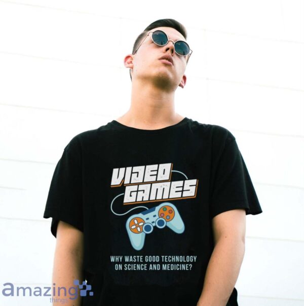 Video Game Technology Shirt, Funny Gamer Tee, Gamer T-Shirt - G500 Gildan T-Shirt