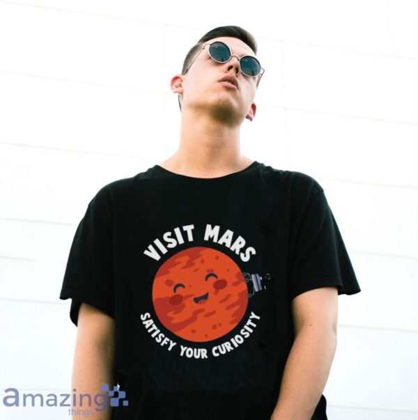 Visit Mars Shirt, Mars Space T-Shirt, Astronomy Shirt - G500 Gildan T-Shirt