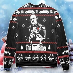 Vito Corleone The Godfather Ugly Christmas Sweater Unique Gift Product Photo 2