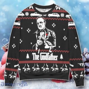 Vito Corleone The Godfather Ugly Christmas Sweater Unique Gift Product Photo 1