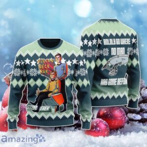 Vulcan Neck Rub Christmas Sweater Unique Gift Product Photo 1