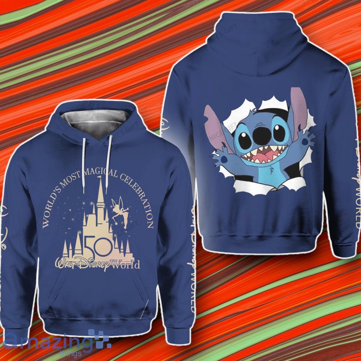 Walt Disney World 50th Anniversary 3D Hoodie Impressive Gift image Walt Disney World 50th Anniversary 3D Hoodie Impressive Gift Product Photo 1