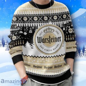 Warsteiner German Beer Ugly Christmas Sweater New Design Product Photo 4