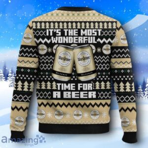Warsteiner It’s The Most Wonderful Time For A Beer Ugly Christmas Sweater New Design image Warsteiner It’s The Most Wonderful Time For A Beer Ugly Christmas Sweater New Design Product Photo 2
