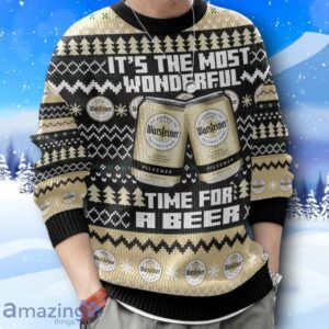 Warsteiner It’s The Most Wonderful Time For A Beer Ugly Christmas Sweater New Design image Warsteiner It’s The Most Wonderful Time For A Beer Ugly Christmas Sweater New Design Product Photo 4