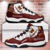 Washington Commanders Air Jordan 11 Sneakers Custom Name Sport Team Shoes For Men And Women