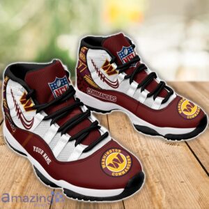 Washington Commanders Air Jordan 11 Sneakers Custom Name Sport Team Shoes For Men And Women Product Photo 3