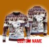 Washington Commanders NFL Snoopy Happy Christmas Ugly Sweater Best Gift Personalized