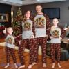 Washington Commanders Transfer Family Pajamas Set For Men Women Kid
