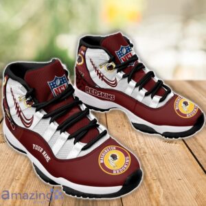 Washington Redskin Air Jordan 11 Sneakers Custom Name Sport Team Shoes For Men And Women Product Photo 3