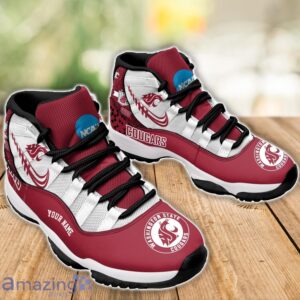 Washington State Cougars Air Jordan 11 Sneakers Custom Name Sport Team Shoes For Men And Women Product Photo 3