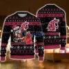Washington State Cougars Santa Claus Dabbing Funny Ugly Christmas Sweater For Men And Women