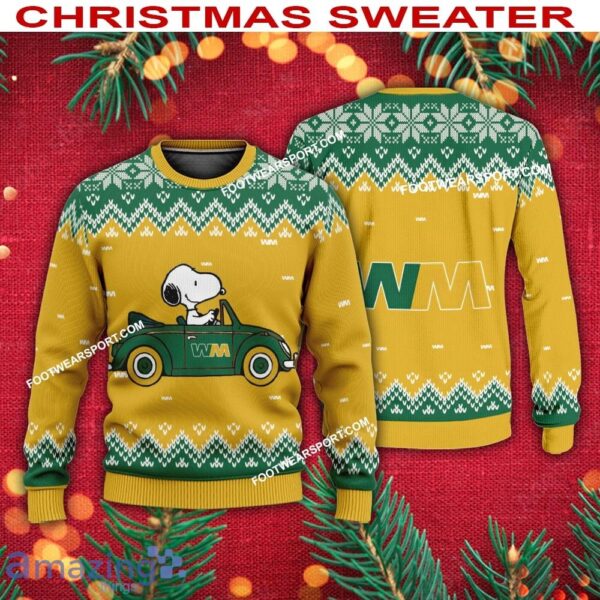 Waste Management Snoopy Driving A Car Christmas 3D Sweater Gift Holidays - Waste Management Snoopy Driving A Car Christmas 3D Sweater Gift Holidays