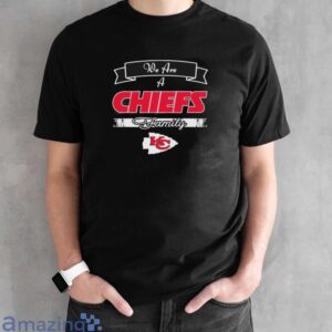 We Are A Chiefs Family,Kansas City Chiefs,Chiefs Football Team,Super Bowl Gift T-Shirt - Black Unisex T-Shirt