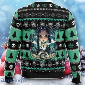 Wednesday Addams Ugly Christmas Sweater Unique Gift image Wednesday Addams Ugly Christmas Sweater Unique Gift Product Photo 2