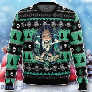 Wednesday Addams Ugly Christmas Sweater Unique Gift Product Photo 1