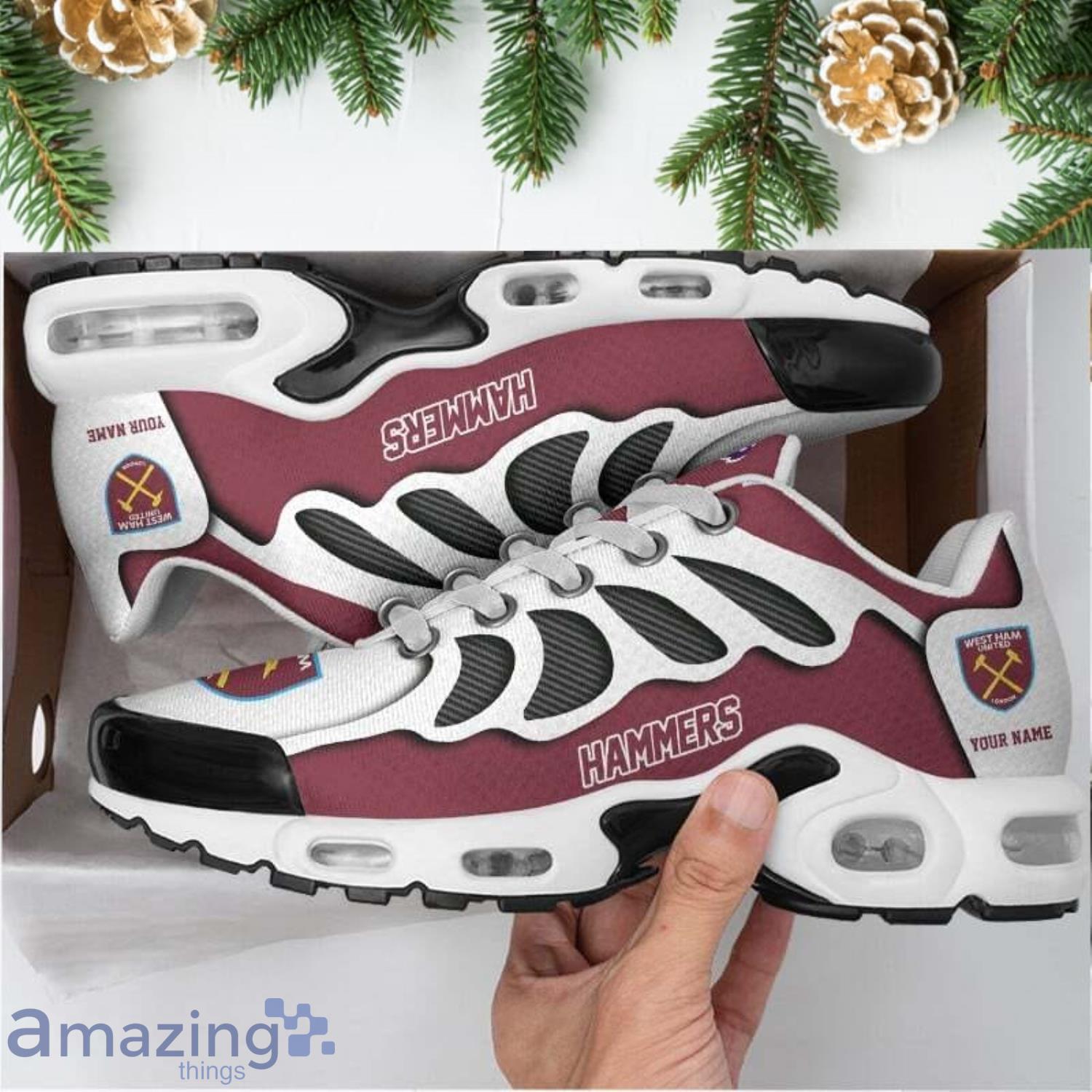 West Ham United Ultra Air Cushion Sports Shoes Custom Name For Men And Women TN Shoes Sneakers image West Ham United Ultra Air Cushion Sports Shoes Custom Name For Men And Women TN Shoes Sneakers Product Photo 2