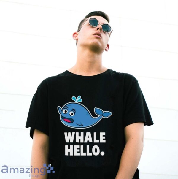 Whale Hello Shirt, Whale T-Shirt - G500 Gildan T-Shirt