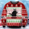 What Black Cat Ugly Christmas Sweater Unique Gift