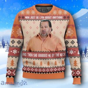 What Neck Meme Christmas Ugly Christmas Sweater Product Photo 1