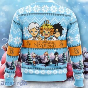 White Christmas The Promised Neverland Ugly Christmas Sweater Unique Gift image White Christmas The Promised Neverland Ugly Christmas Sweater Unique Gift Product Photo 2