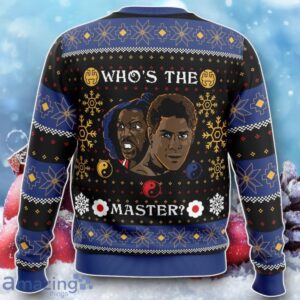 Whose The Master The Last Dragon Ugly Christmas Sweater Unique Gift image Whose The Master The Last Dragon Ugly Christmas Sweater Unique Gift Product Photo 2