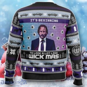 Wick-Mas John Wick Ugly Christmas Sweater Unique Gift Product Photo 2