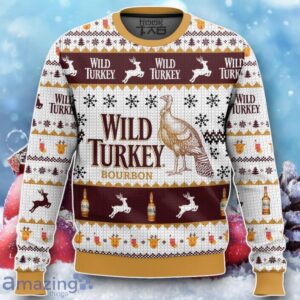 Wild Turkey Ugly Sweater Unique Gift Product Photo 1