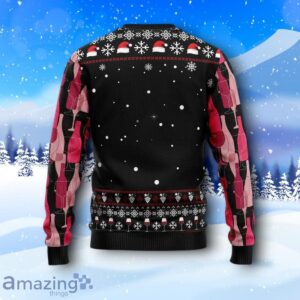 Wine Red Christmas Ugly Christmas Sweater Product Photo 2