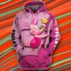 Winnie The Pooh Piglet 3D Hoodie Impressive Gift