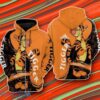 Winnie The Pooh Tigger Zip 3D Hoodie Impressive Gift
