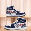 Winnipeg Jets NHL Personalized Air Jordan 1 Shoes For Fans