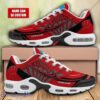 Wisconsin Badgers TN Shoes Air Cushion Sports Shoes Custom Name Gift Ideas