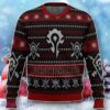 World Of Warcraft For The Horde Ugly Christmas Sweater Unique Gift
