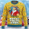 Worst Christmas Ever Simpsons Ugly Sweater Unique Gift