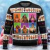 WWF Wrestling Legends Ugly Christmas Sweater Unique Gift