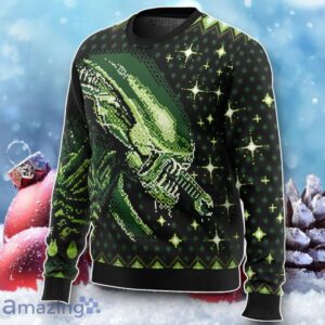 Xenomorph Alien Ugly Christmas Sweater Unique Gift Product Photo 2